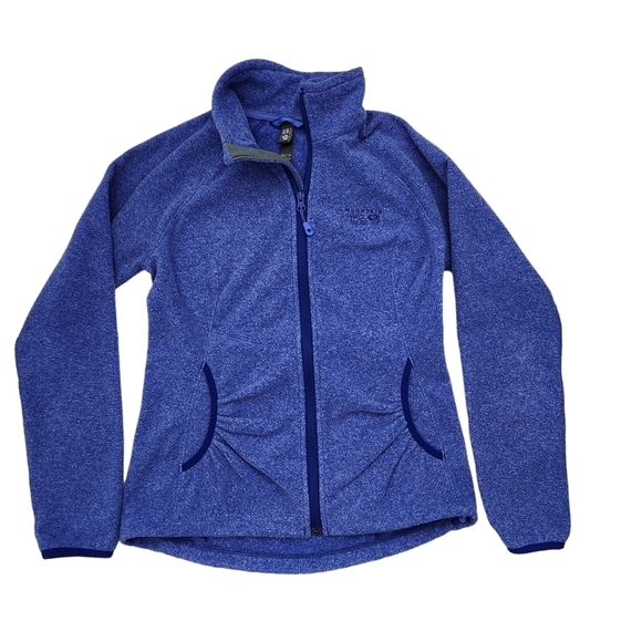 MOUNTAIN HARDWEAR women's blue  Full-Zip Fleece Jacket size XS - Picture 1 of 13